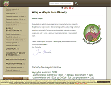 Tablet Screenshot of jan-okowita.pl